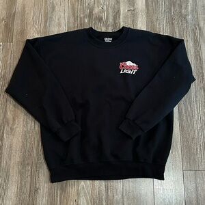 Coors Light Beer Gildan Sweatshirt Size Large